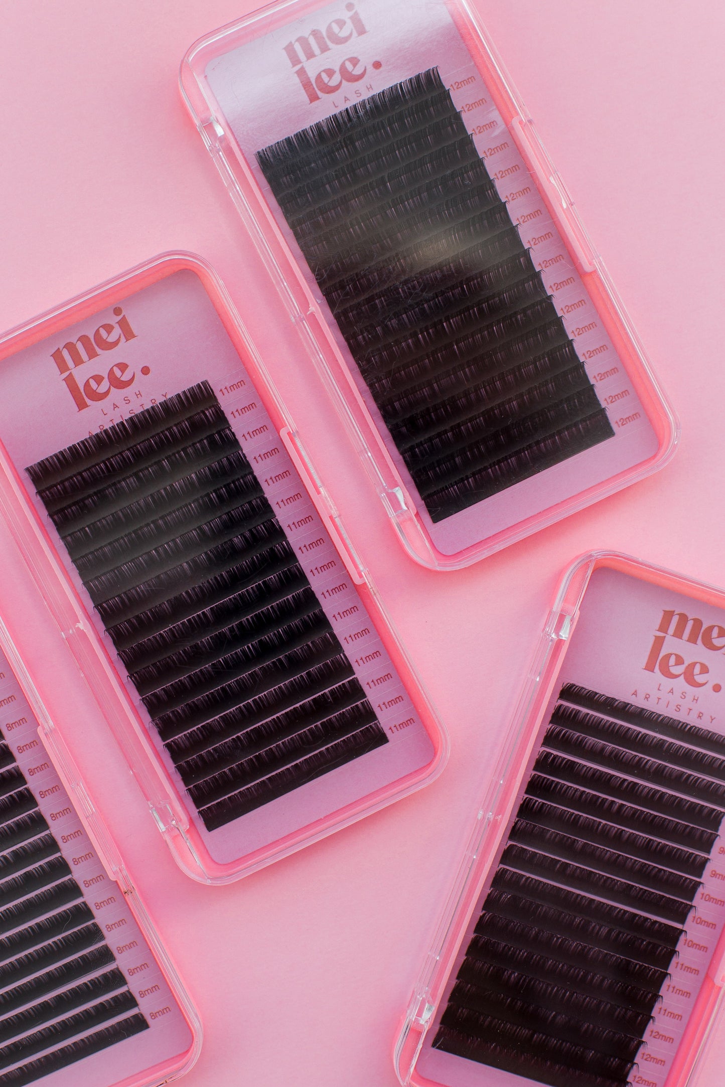 Obsidian Single Length Lash Tray 0.10