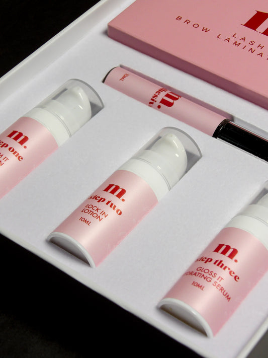 Lash and brow lamination kit