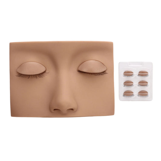 Practice mannequin half face